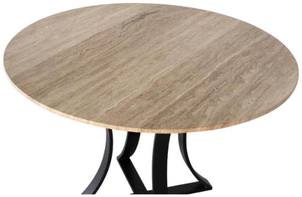 Product photograph of Quinto Marble Top And Metal Base 4 Seater Dining Table - 1651 from Choice Furniture Superstore.