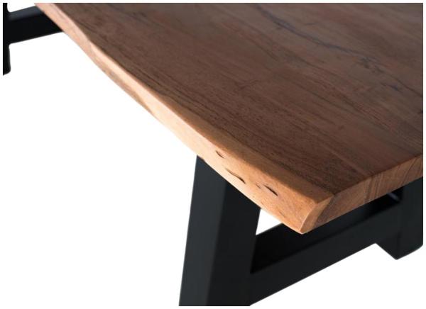 Product photograph of Tangamo Acacia Wood And Metal 8 Seater Dining Table - 1660 from Choice Furniture Superstore.
