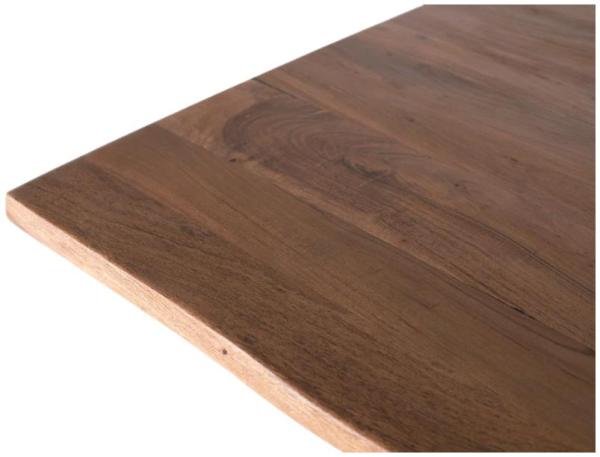 Product photograph of Tangamo Acacia Wood And Metal 8 Seater Dining Table - 1660 from Choice Furniture Superstore.