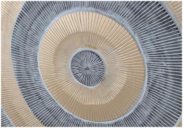 Product photograph of Hartoape Gold And Dark Brown Decorative Panel - 17291 from Choice Furniture Superstore.