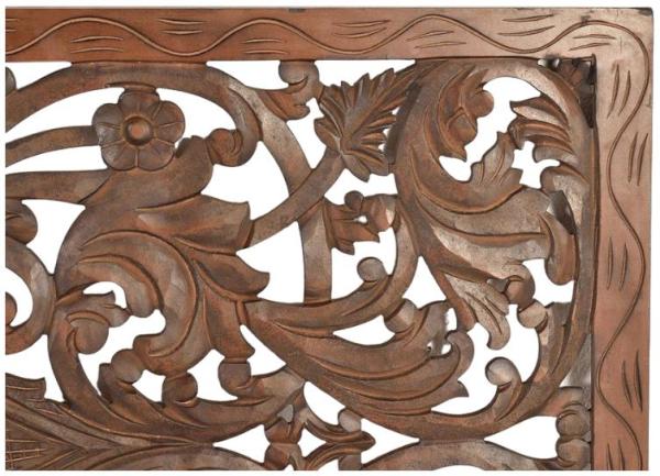 Product photograph of Yurchen Hand Carved Headboard - 17142 from Choice Furniture Superstore.