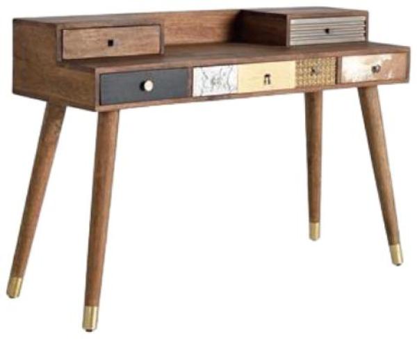 Product photograph of Bonham Mango Wood Desk from Choice Furniture Superstore.