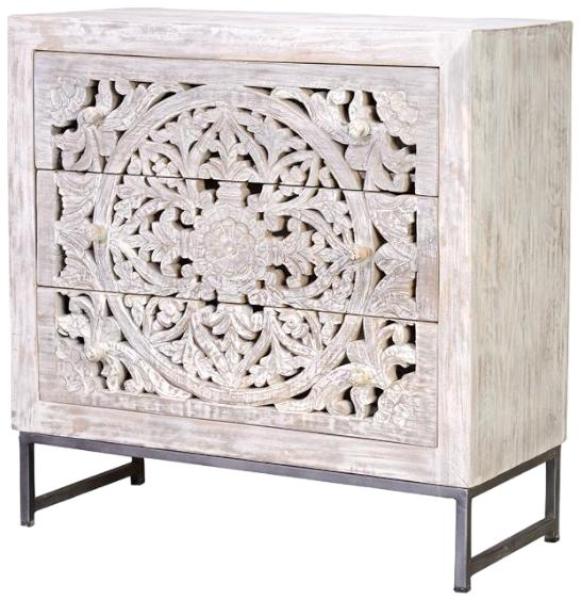 Product photograph of Quintana Hand Carved Mango Tree Wood Dresser from Choice Furniture Superstore.