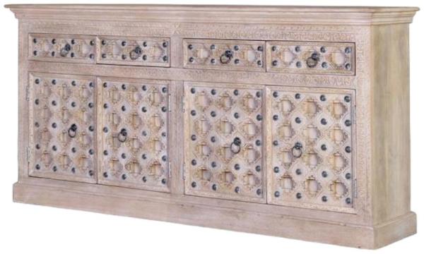 Product photograph of Natural Awendaw Mango Tree Wood Large Sideboard from Choice Furniture Superstore.