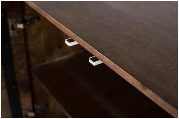 Product photograph of Broshka Mango Wood 4 Door Large Sideboard from Choice Furniture Superstore.