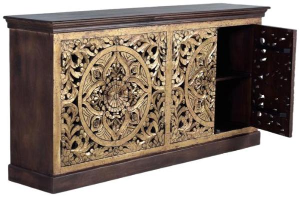 Product photograph of Nepravisht Mango Tree Wood Large Sideboard from Choice Furniture Superstore.