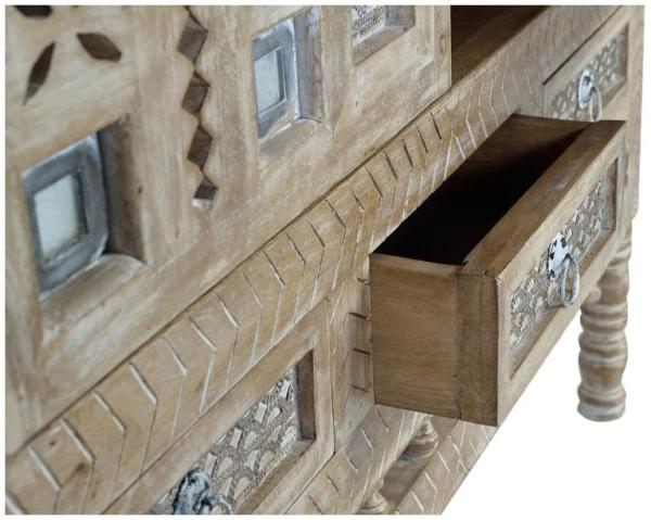 Product photograph of Dermari Mango Wood 2 Door 3 Drawer Medium Sideboard - 1428 from Choice Furniture Superstore.