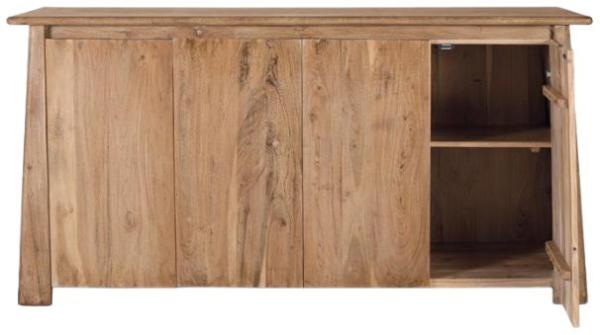 Product photograph of Gorizza Solid Acacia Wood Small Sideboard from Choice Furniture Superstore.