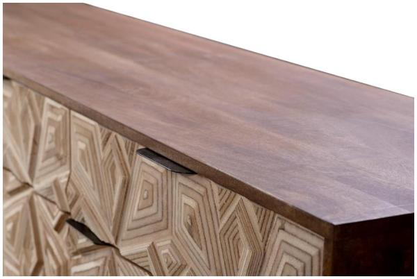 Product photograph of Golimbasi Mango Tree Wood Large Sideboard - 6887 from Choice Furniture Superstore.