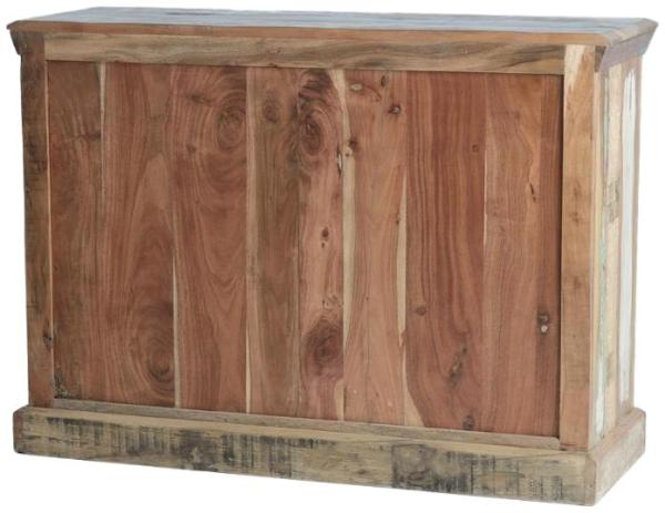 Product photograph of Lalas Recycled Wood 2 Door 3 Drawer Medium Sideboard from Choice Furniture Superstore.