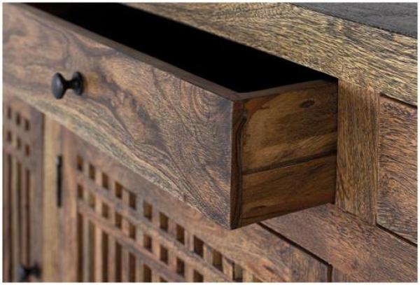 Product photograph of Uvalda Acacia Wood Large Sideboard from Choice Furniture Superstore.