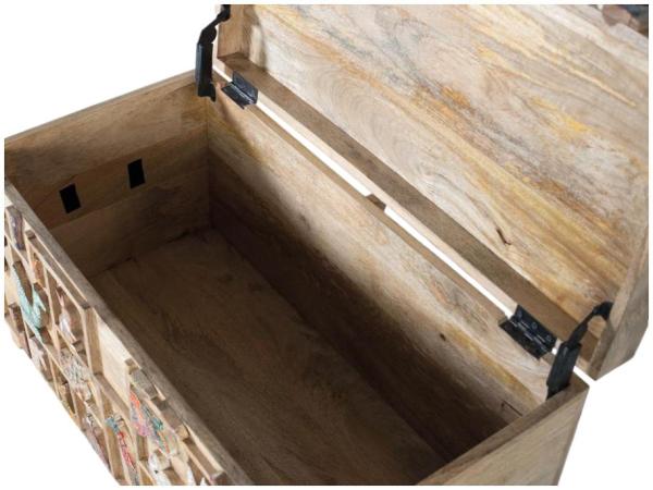 Product photograph of Lembach Mango Wood Storage Trunk - 1577 from Choice Furniture Superstore.