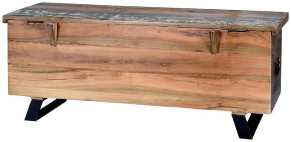 Product photograph of Dornach Recycle Wood And Metal Trunk - 6970 from Choice Furniture Superstore.