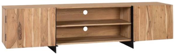 Product photograph of Vagonda Acacia Wood 2 Door Tv Cabinet - 1648 from Choice Furniture Superstore.