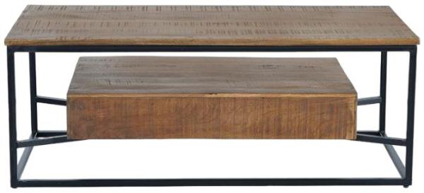 Product photograph of Ronkonkoma Industrial Mango Tree Wood Coffee Table from Choice Furniture Superstore.