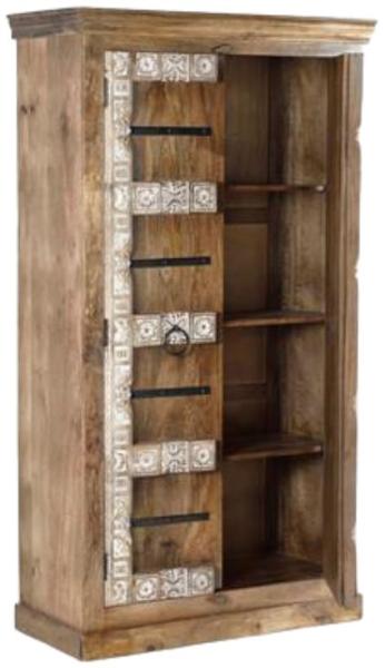 Product photograph of Aibonito Hand Carved Mango Wood Cupboard from Choice Furniture Superstore.