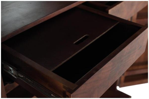 Product photograph of Force Mango Wood And Metal 2 Door Tall Bar Cabinet from Choice Furniture Superstore.