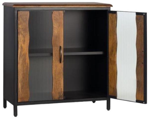 Product photograph of Ballinger Industrial 2-door Small Sideboard from Choice Furniture Superstore.