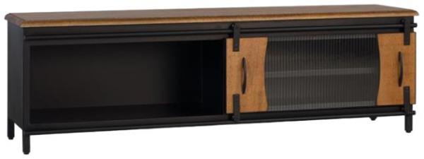 Product photograph of Ballinger Industrial 1 Sliding Door Tv Cabinet from Choice Furniture Superstore.