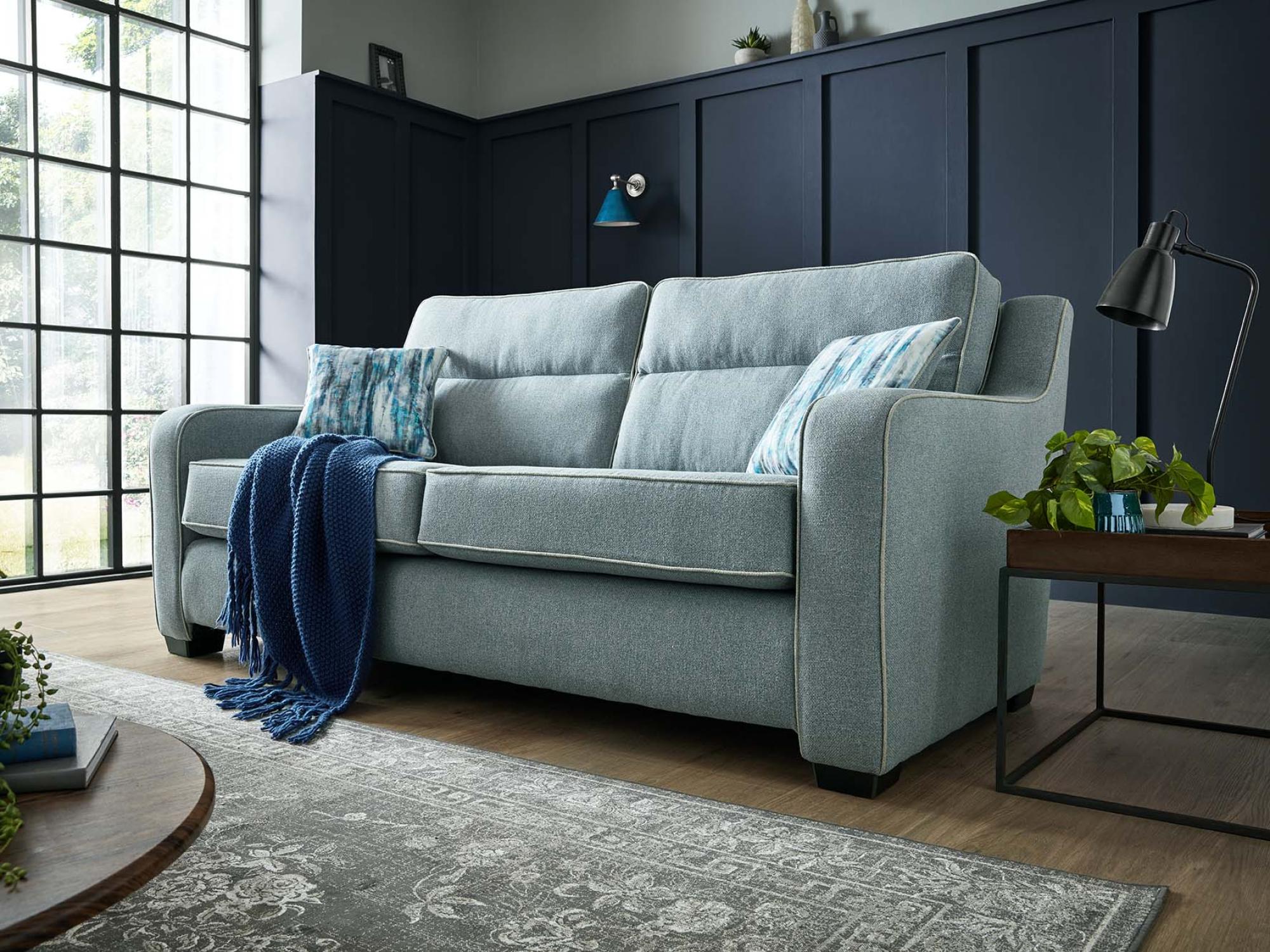 Product photograph of Clairton 2 Seater Fabric Sofa from Choice Furniture Superstore.