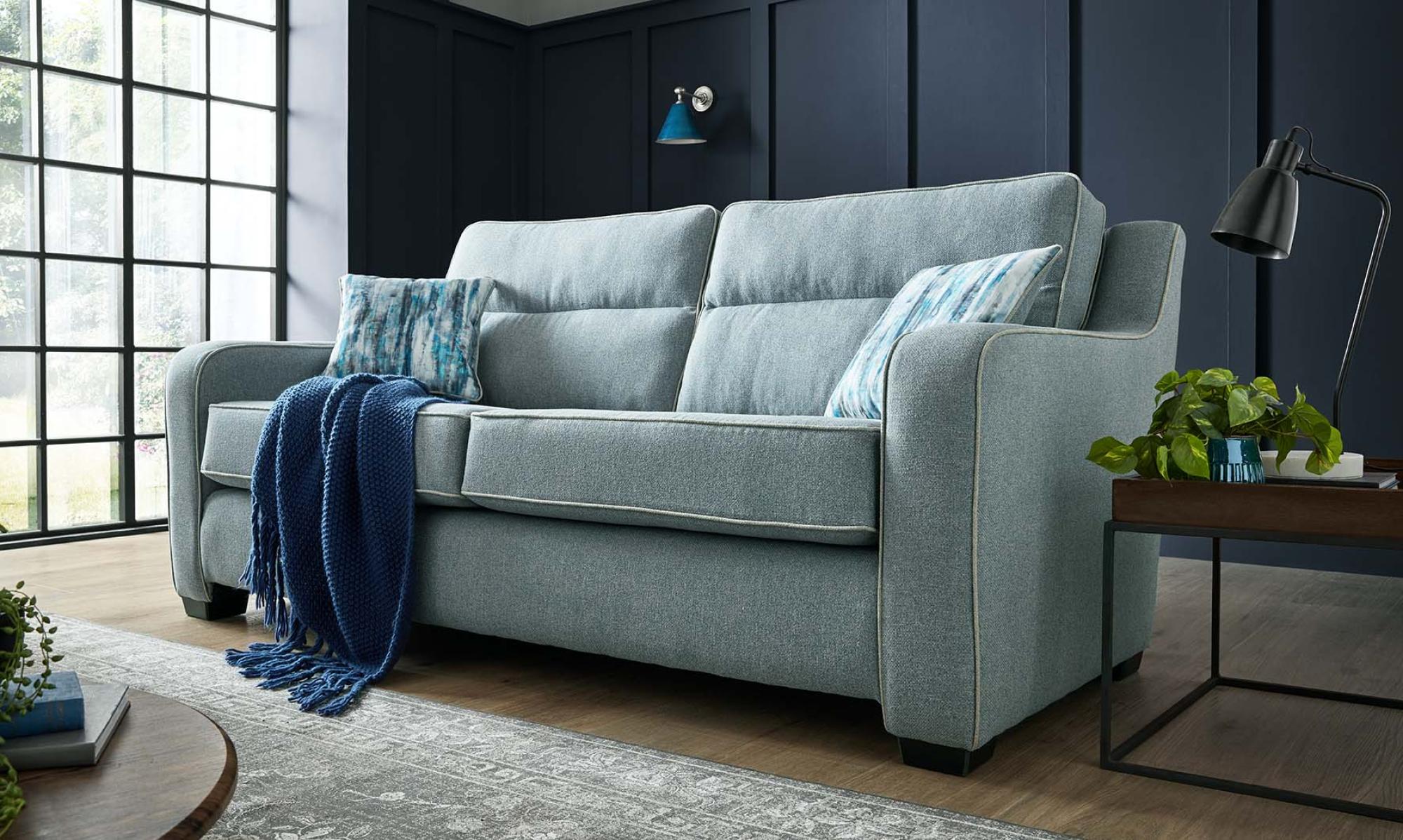 Product photograph of Clairton 3 Seater Fabric Sofa from Choice Furniture Superstore.
