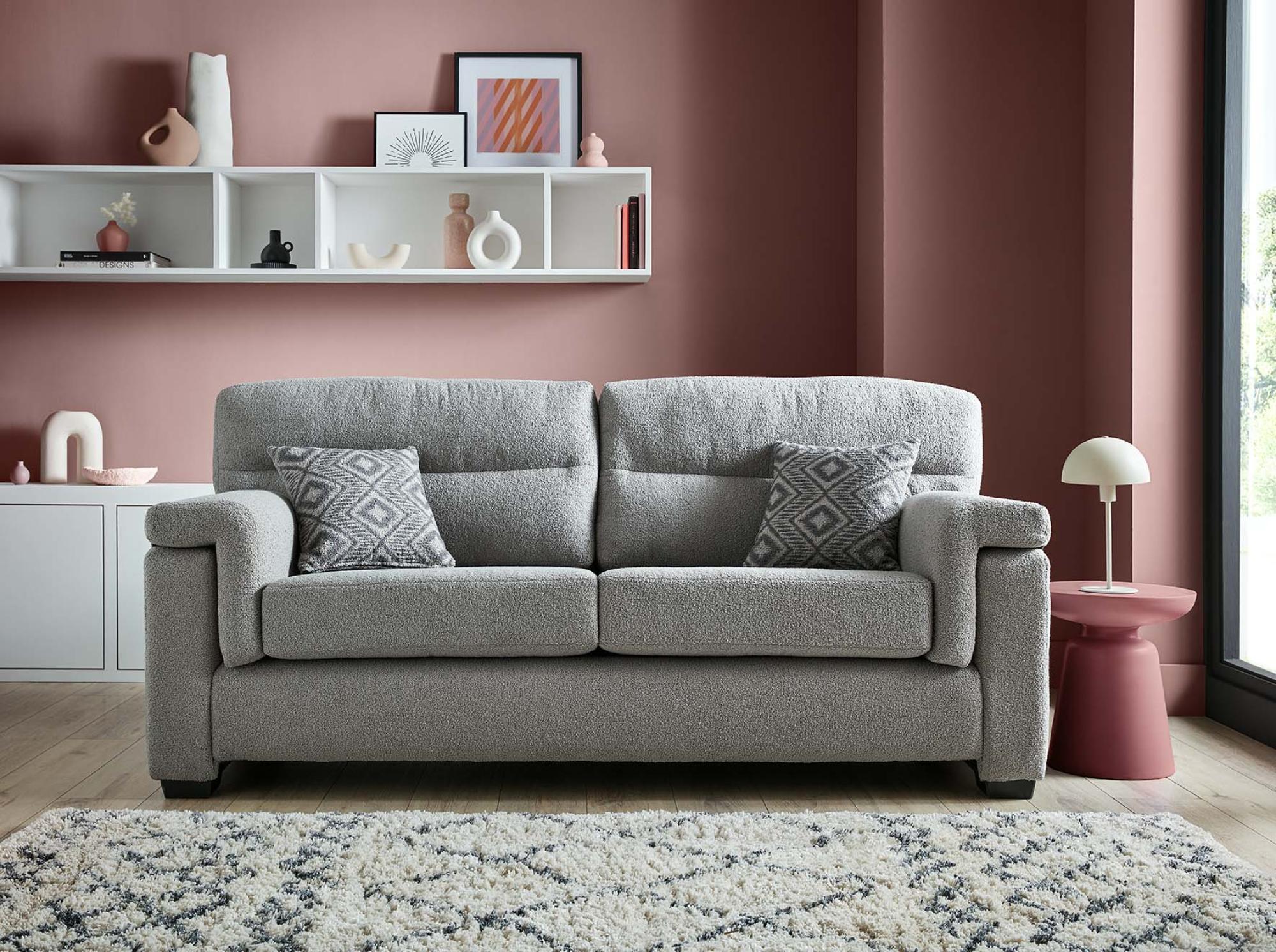 Product photograph of Hawley 2 Seater Fabric Sofa from Choice Furniture Superstore.
