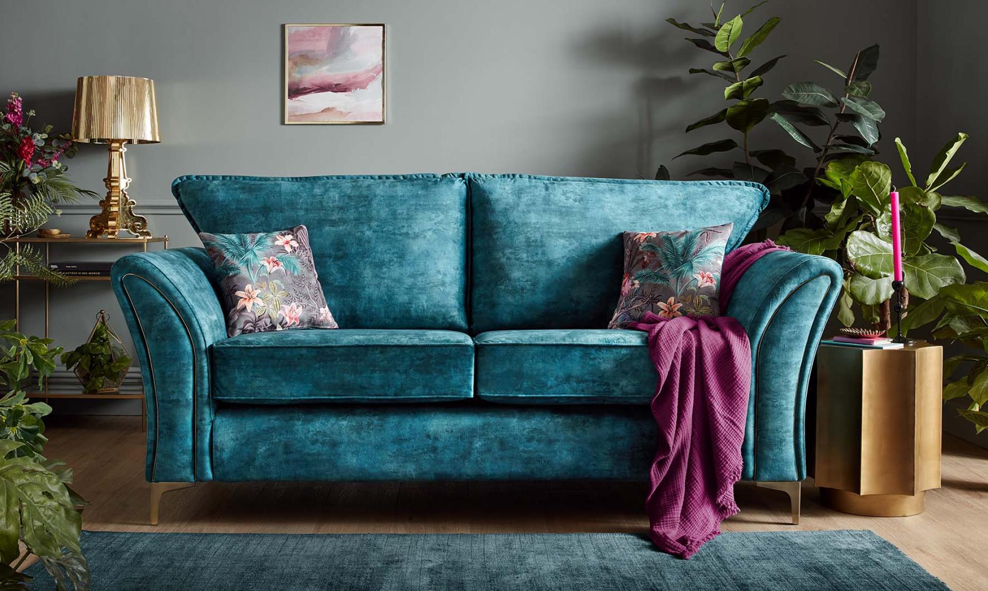 Product photograph of Repton 3 Seater Fabric Sofa from Choice Furniture Superstore.