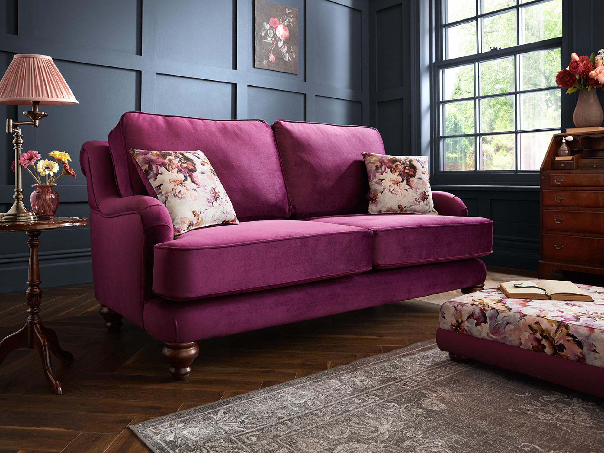 Product photograph of Ensley 2 Seater Fabric Sofa from Choice Furniture Superstore.