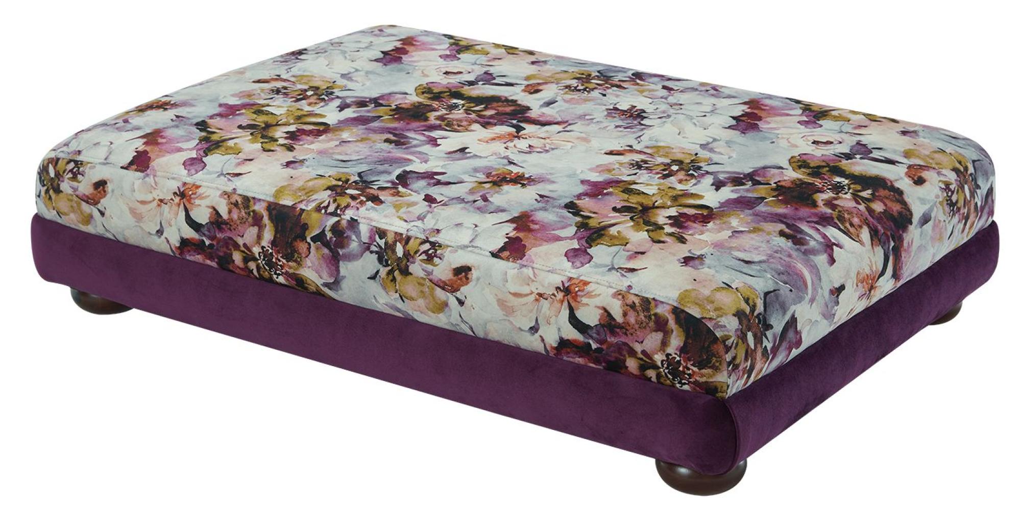 Product photograph of Ensley Fabric Footstool from Choice Furniture Superstore.
