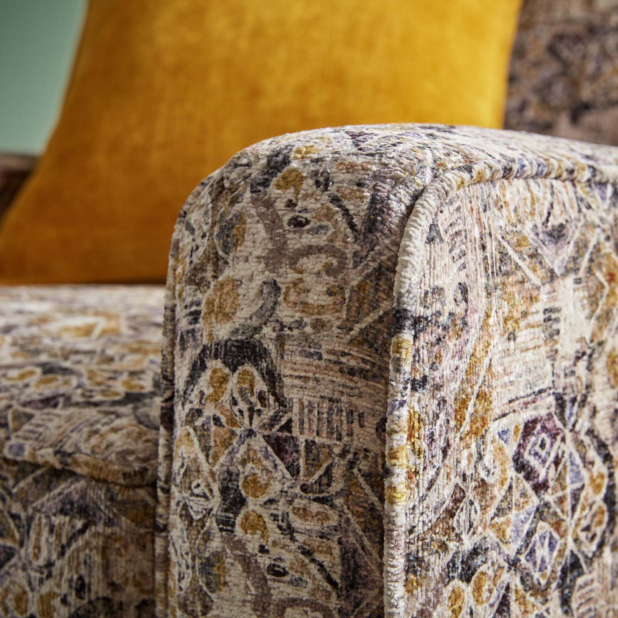 Product photograph of Westerly Fabric Accent Swivel Chair from Choice Furniture Superstore.