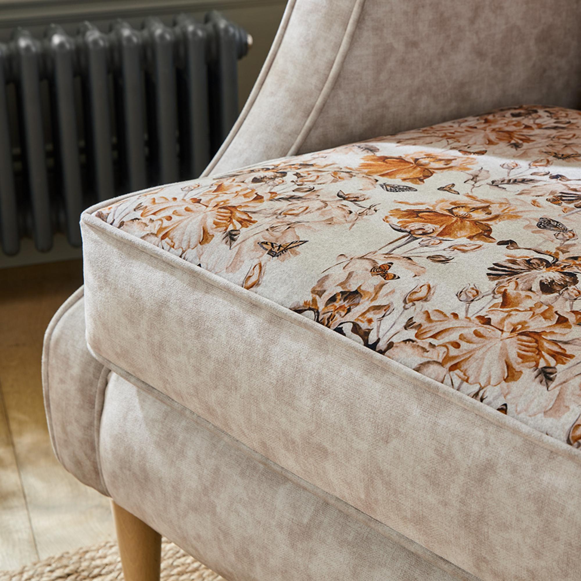 Product photograph of Clancy Fabric Accent Chair from Choice Furniture Superstore.