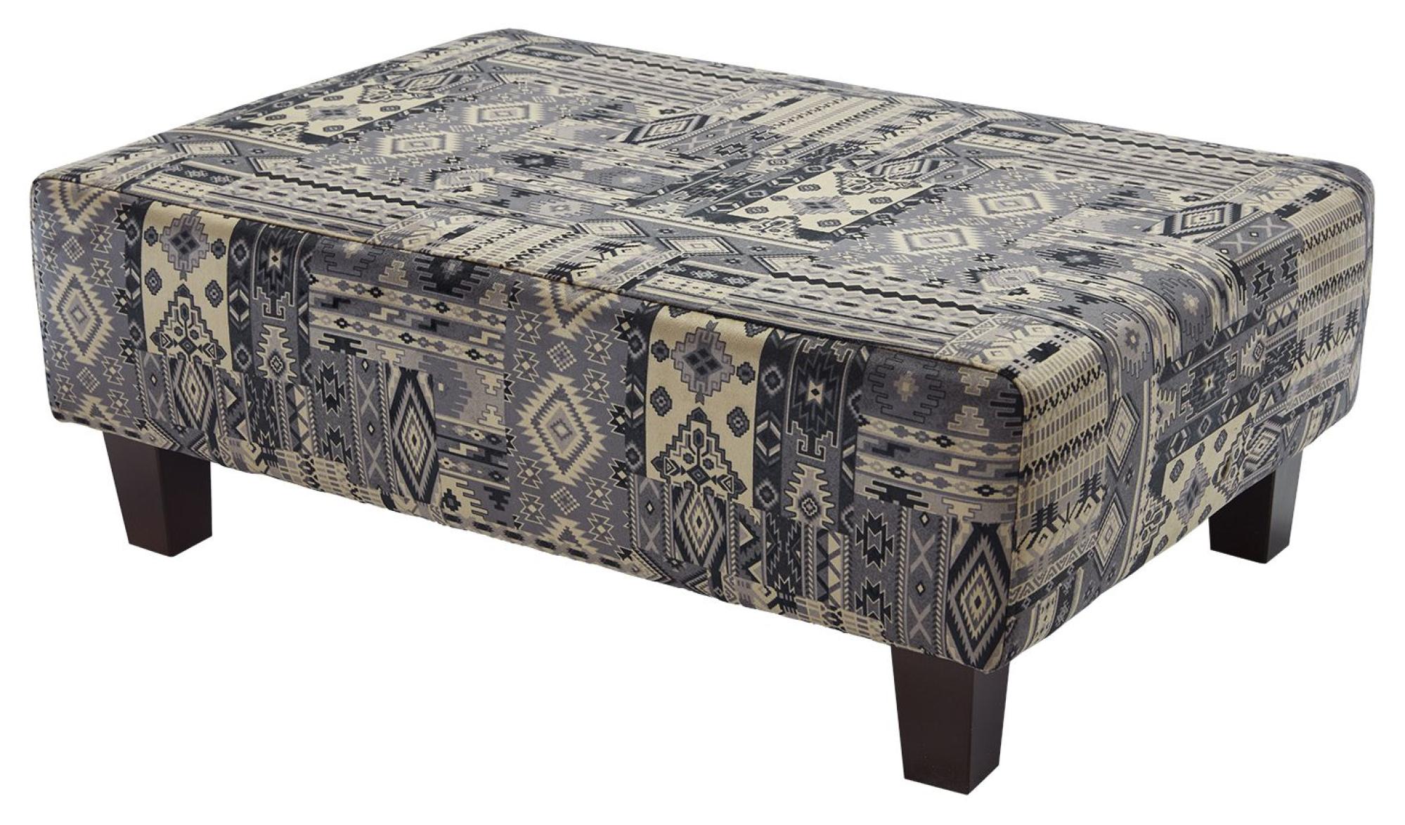 Product photograph of Claflin Fabric Footstool from Choice Furniture Superstore.