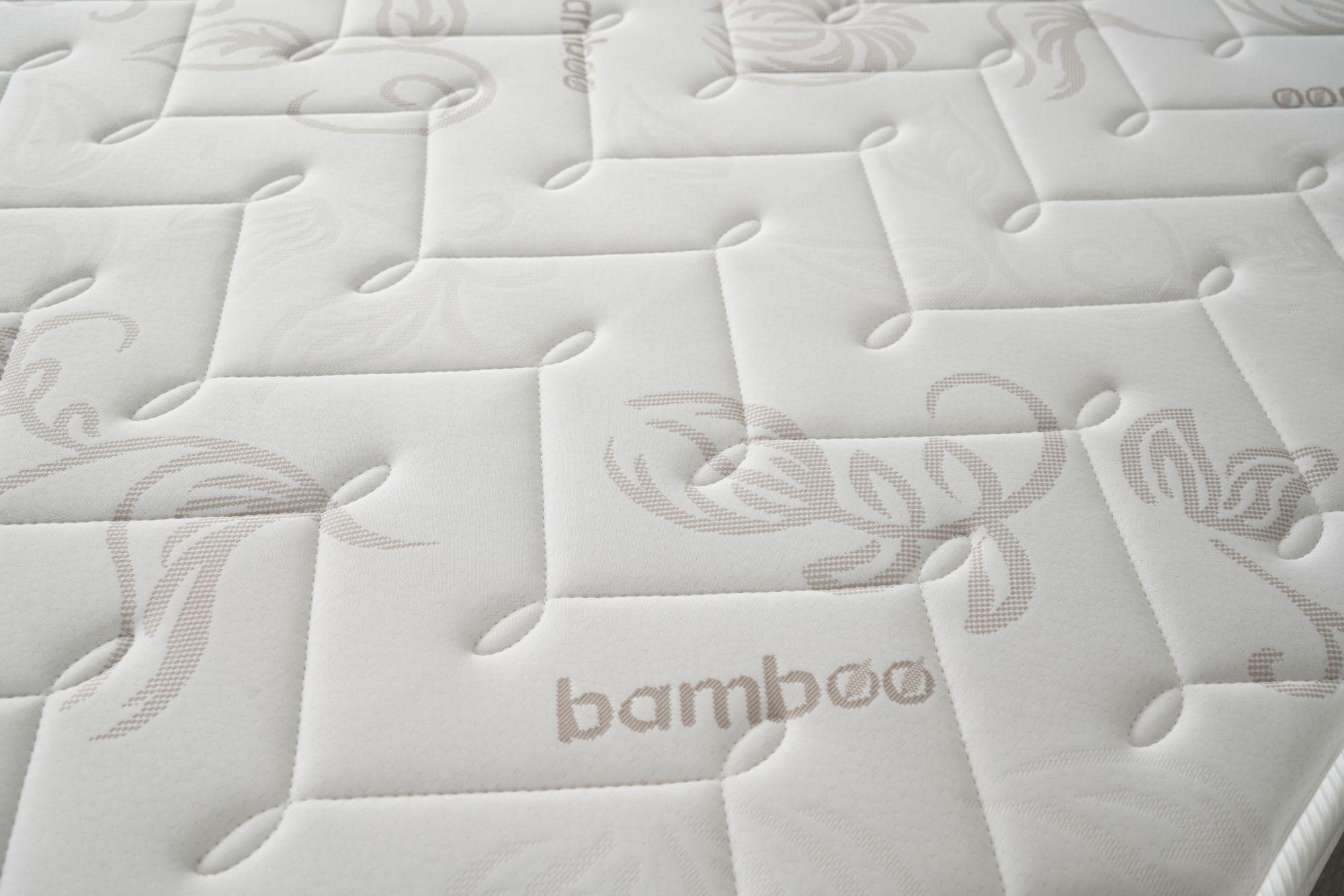 Product photograph of Bamboo Pocket Sprung Mattress - Comes In Single Double And King Size from Choice Furniture Superstore.