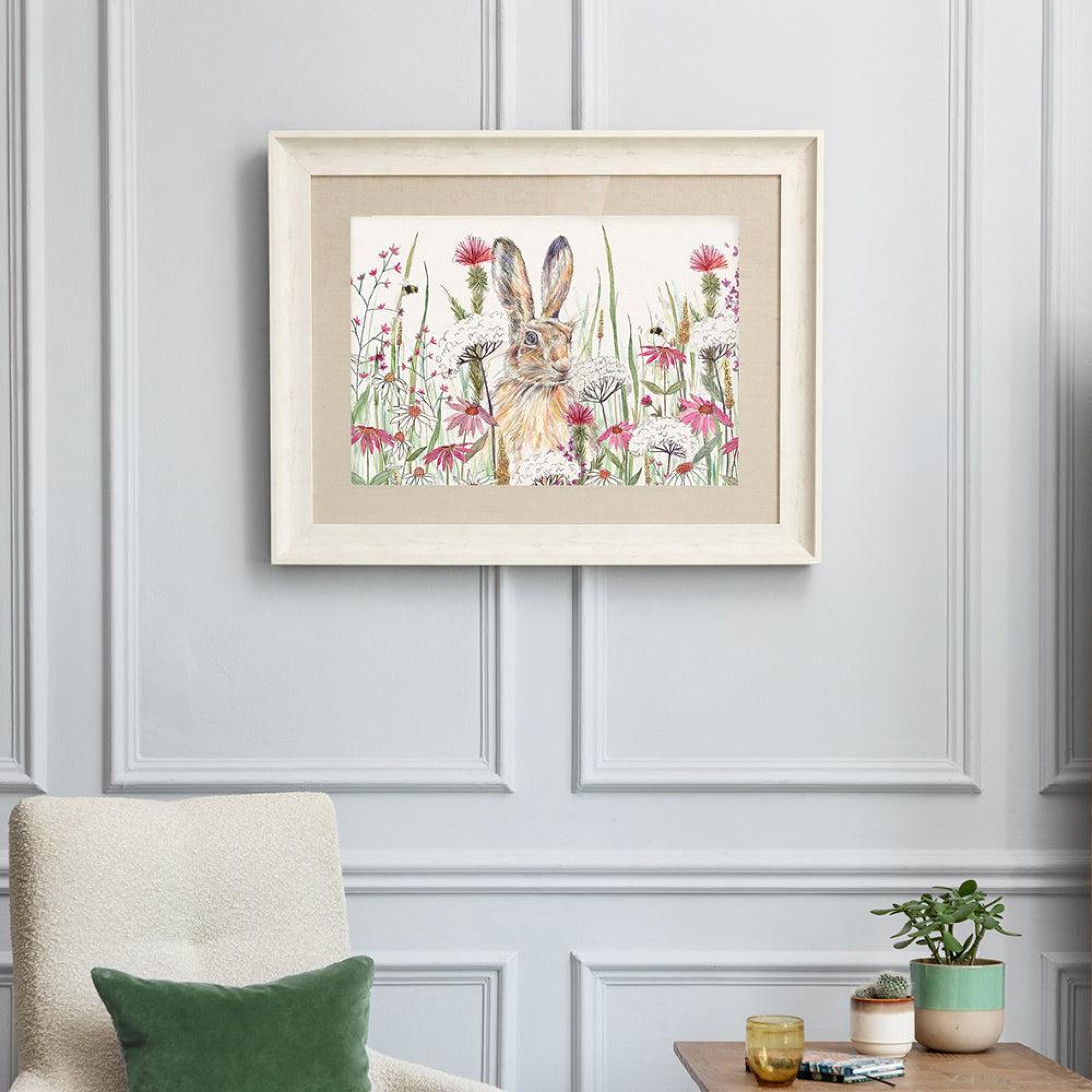 Product photograph of Voyage Maison Birch Wood Winnie Framed Print - 90cm X 70cm from Choice Furniture Superstore.