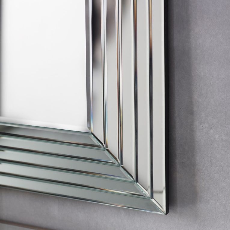 Product photograph of Rawson Rectangular Mirror - 85cm X 115cm from Choice Furniture Superstore.