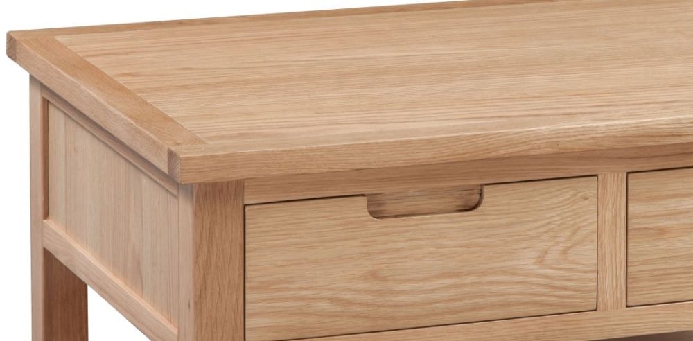 Product photograph of Homestyle Gb Moderna Oak Storage Coffee Table from Choice Furniture Superstore.