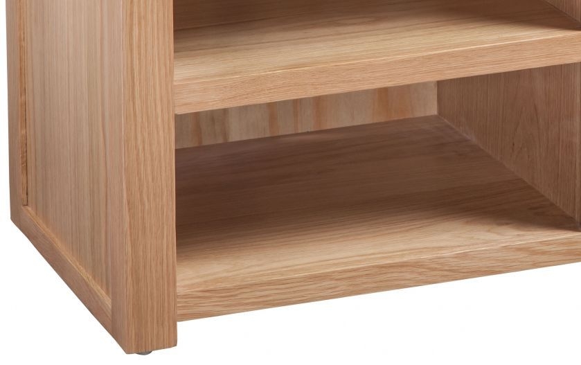 Product photograph of Homestyle Gb Moderna Oak Small Tv Cabinet from Choice Furniture Superstore.