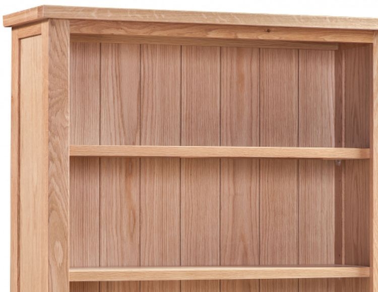 Product photograph of Homestyle Gb Moderna Oak Large Bookcase from Choice Furniture Superstore.