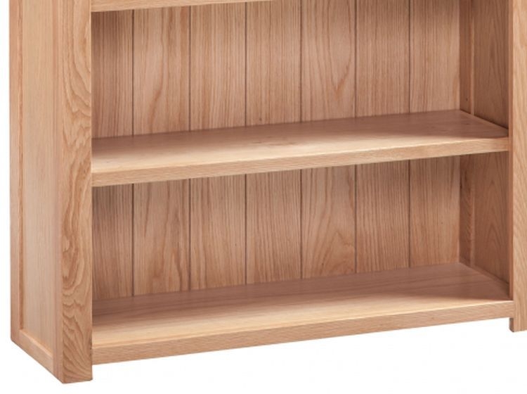 Product photograph of Homestyle Gb Moderna Oak Large Bookcase from Choice Furniture Superstore.