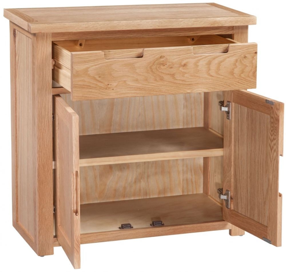 Product photograph of Homestyle Gb Moderna Oak Occasional Cupboard from Choice Furniture Superstore.