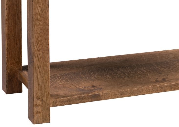 Product photograph of Homestyle Gb Aztec Oak Hall Table from Choice Furniture Superstore.