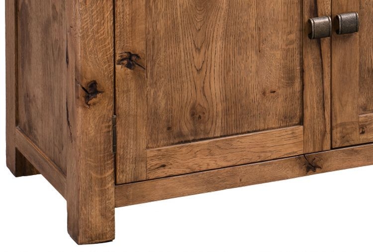 Product photograph of Homestyle Gb Aztec Oak Small Sideboard -oak from Choice Furniture Superstore.