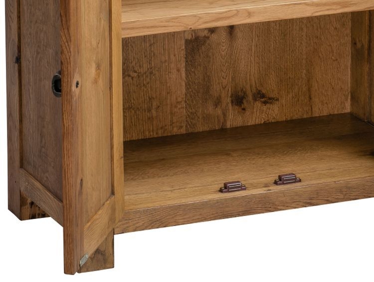 Product photograph of Oakland Oak Occasional Cupboard from Choice Furniture Superstore.