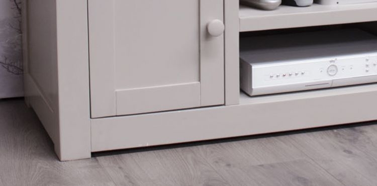 Product photograph of Homestyle Gb Diamond Painted Large Tv Cabinet from Choice Furniture Superstore.