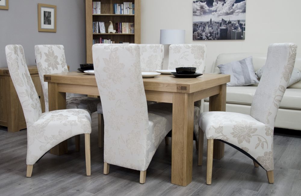 Product photograph of Homestyle Gb Bordeaux Oak Rectangular Dining Table - 6 Seater from Choice Furniture Superstore.