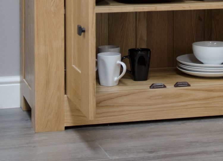 Product photograph of Homestyle Gb Bordeaux Oak Occasional Cupboard from Choice Furniture Superstore.
