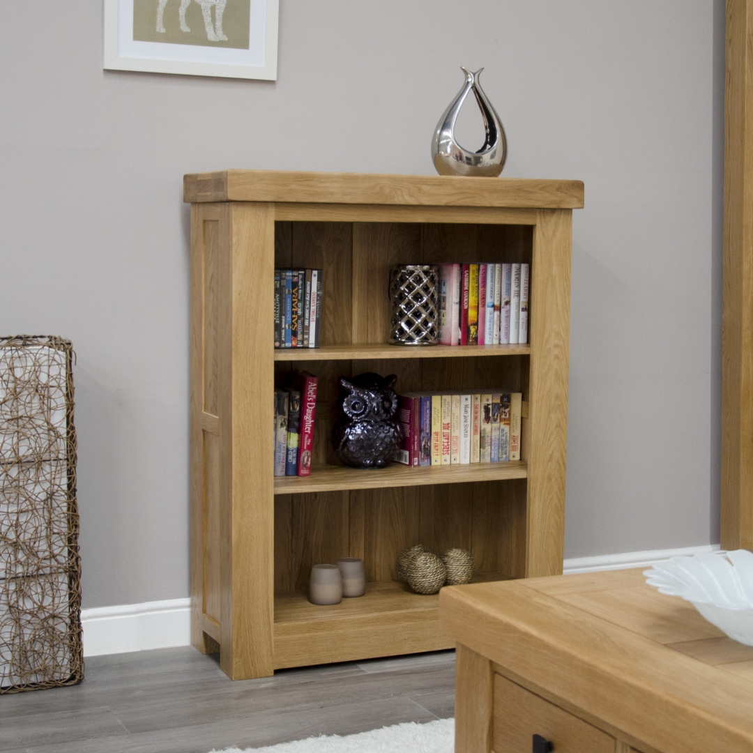 Product photograph of Homestyle Gb Bordeaux Oak Small Bookcase from Choice Furniture Superstore.
