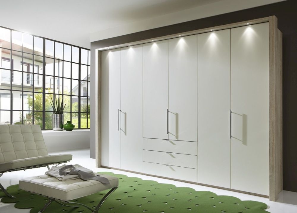 Product photograph of Loft Bi-fold-panorama Door Functional Wardrobe from Choice Furniture Superstore.