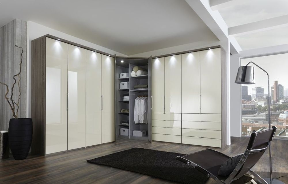 Product photograph of Loft Corner Wardrobe from Choice Furniture Superstore.