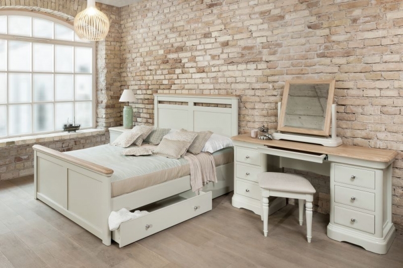 Product photograph of Tch Cromwell Storage Bed - Oak And Painted from Choice Furniture Superstore.